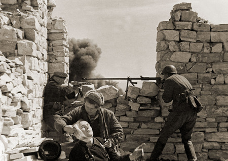 Sevastopol liberation. The first aid