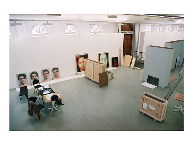 Installation of the exhibition ‘In Search of Identity’. New Manege Exhibition Hall. 2004
Courtesy of MAMM