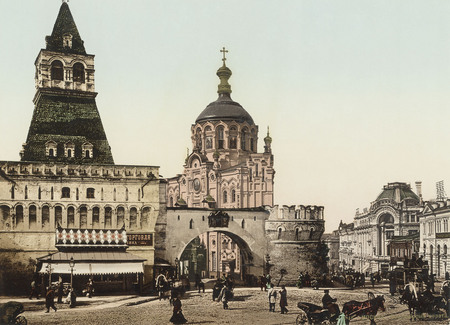 Peter Pavlov.
Moscow. Loubyanskaya Square. 
1900–1910. 
“Moscow House of Photography” Museum