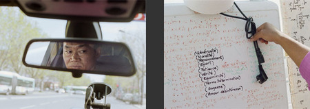Камиль Энро.
Серия «Такси на любе расстояния», Cин Менг-Ли 
2009. 
© Национальный центр изобразительных искусств, Париж. 
CNAP, Камиль Энро