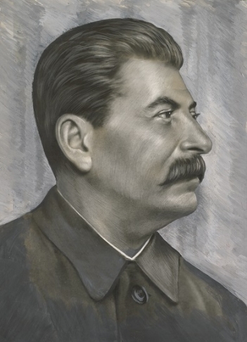 Эммануил Евзерихин 
Иосиф Сталин
Москва, 1935
Серебряно-желатиновый отпечаток, ретушь
Коллекция А. и Л. Бородулиных.