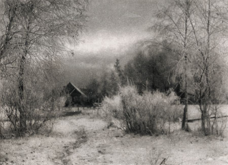 Сергей Саврасов.
Зимний пейзаж. 
1910
