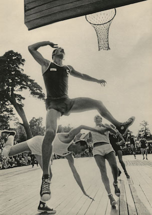 Basketball ballet. Kaunas, 1950s