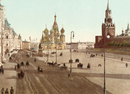Peter Pavlov.
Moscow. View of Red Square. 
1900–1910. 
“Moscow House of Photography” Museum