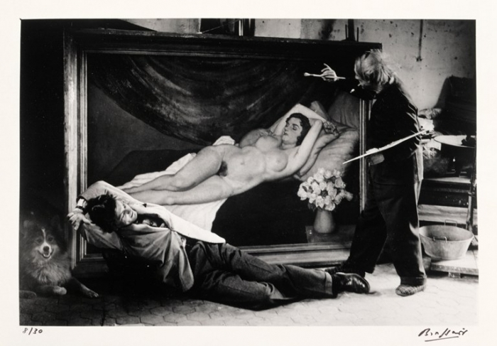 Brassaï.
«Jean Marais posant pour Picasso», 1944.
© Estate Brassaï-RMN