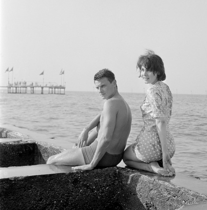 Andrej Tarkovskij and Valentina Maljavina. 1962.
© Archivio Graziano Arici