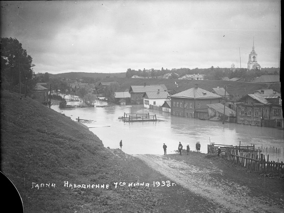 Mikhail Smodor.
Flooding from the River Keshma.
1932.
On loan from the Kostroma Oblast Public Regional Organisation ‘Kostromskaya Starina’