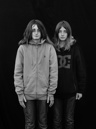 Alexandra Catiere.
Louis and Emile.
2011.
Silver gelatin print on baryta paper
