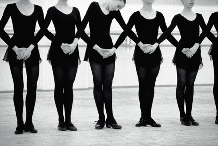 Martine Franck.
Moiseev’s Ensemble. Rehearsal of Little Dancers. 
March , 2000. 
M.Franck / Magnum Photos