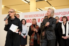 Ольга Свиблова и Надин Барт