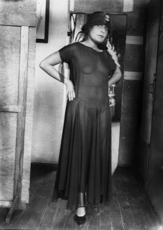 Alexander Rodchenko.
Lilia Brik in gauzy dress. 
1924. 
The collection of the Moscow House of Photography