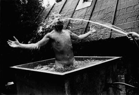 Vladislav Borozdin.
Bathing after hot baths. Perm. 
1980s. 
“Fotosoyuz“ agency.
© Vladislav Borozdin