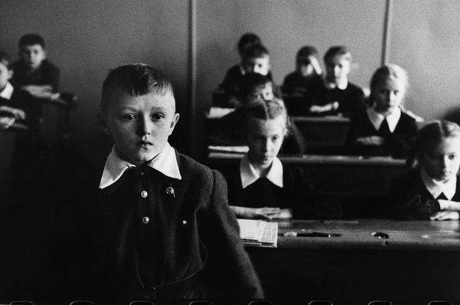 Марк Рибу.
Средняя школа № 331.
Москва, Россия, 1960.
© Marc Riboud