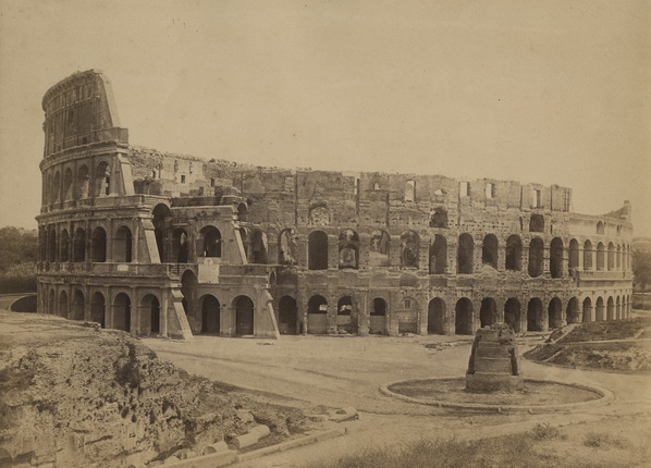 Tommaso Cuccioni.
Colosseum.
1858.
Albumen print