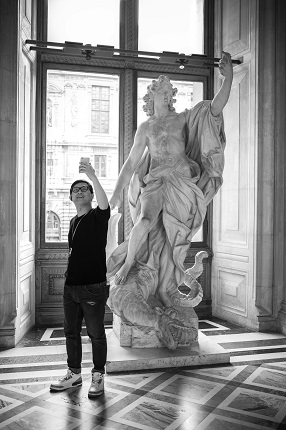 Gérard Uféras.
Louvre Museum, Paris, March 2017.
© Gérard Uféras